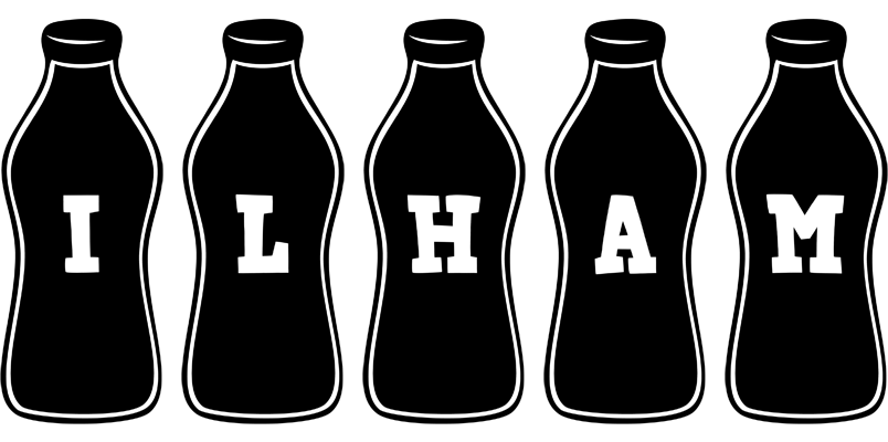 Ilham bottle logo
