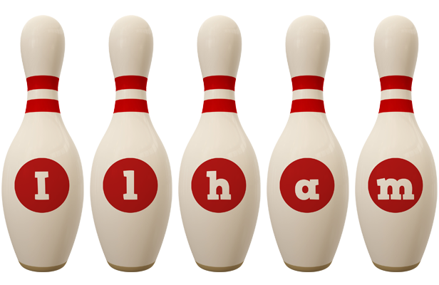 Ilham bowling-pin logo