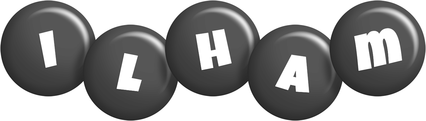 Ilham candy-black logo