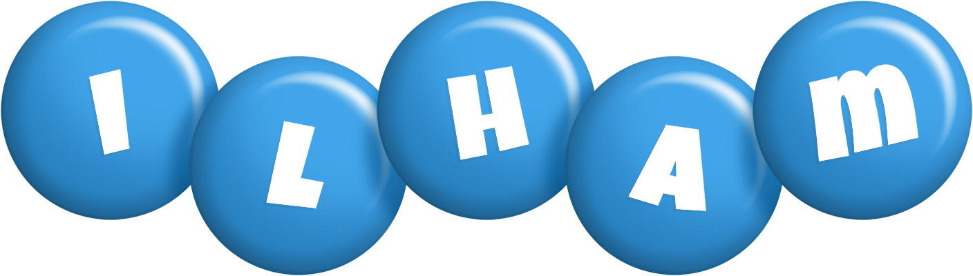 Ilham candy-blue logo