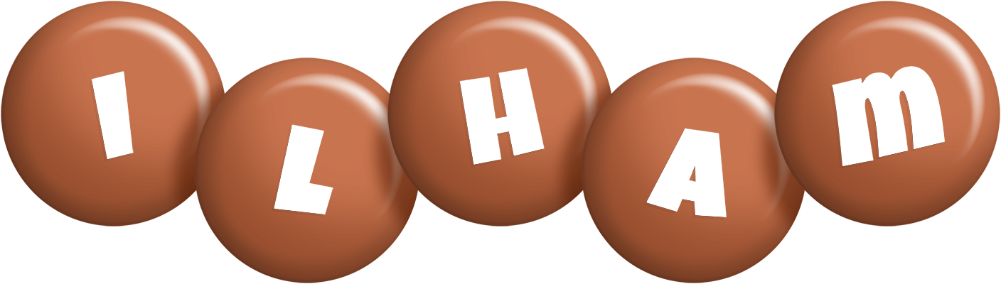 Ilham candy-brown logo