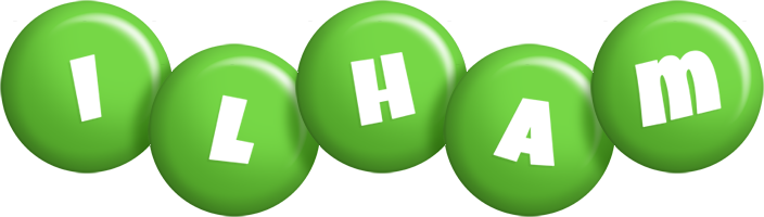 Ilham candy-green logo