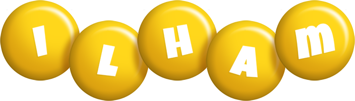 Ilham candy-yellow logo