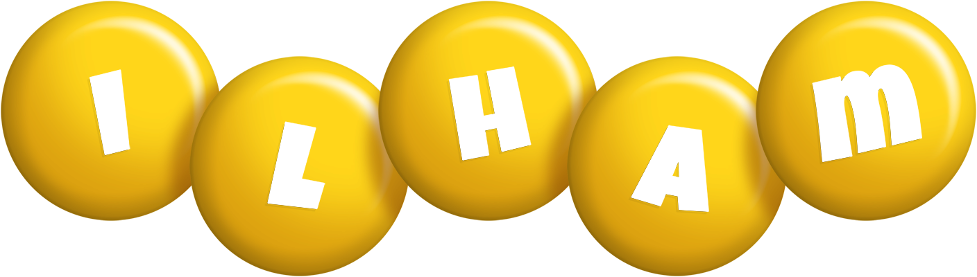 Ilham candy-yellow logo