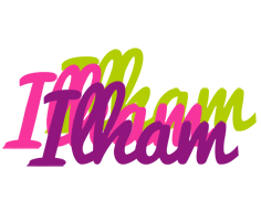 Ilham flowers logo