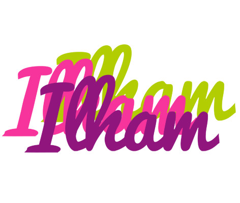 Ilham flowers logo