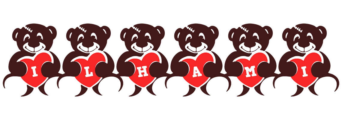 Ilhami bear logo