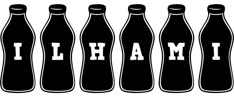 Ilhami bottle logo