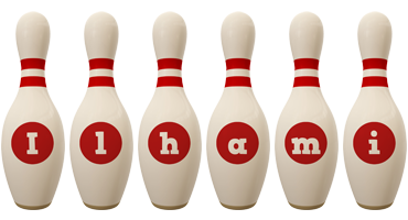 Ilhami bowling-pin logo