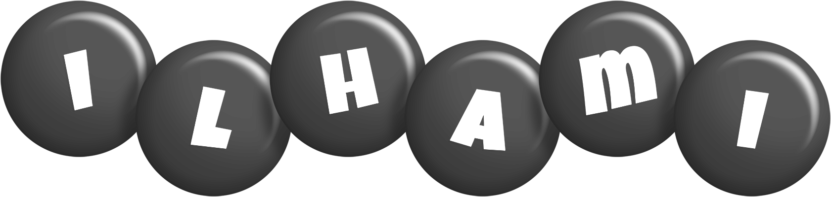 Ilhami candy-black logo