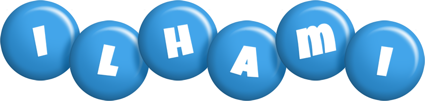 Ilhami candy-blue logo