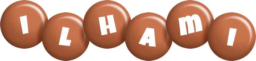 Ilhami candy-brown logo