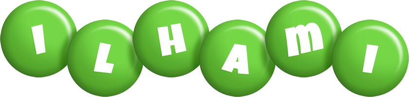 Ilhami candy-green logo