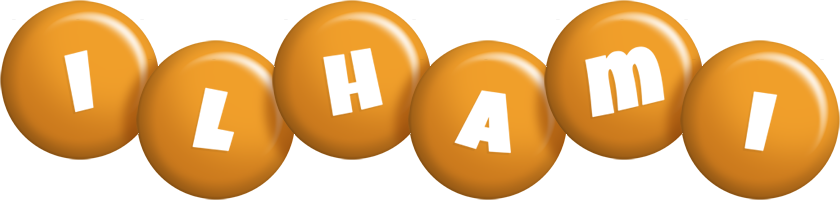 Ilhami candy-orange logo