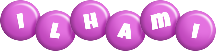 Ilhami candy-purple logo