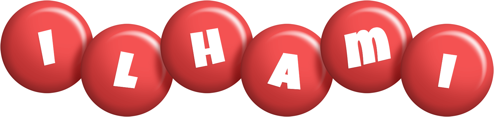 Ilhami candy-red logo