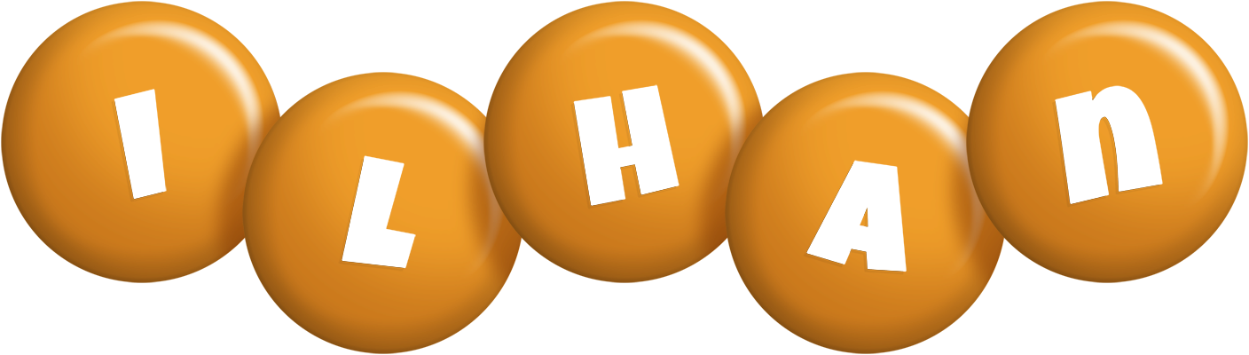 Ilhan candy-orange logo