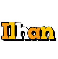 Ilhan cartoon logo