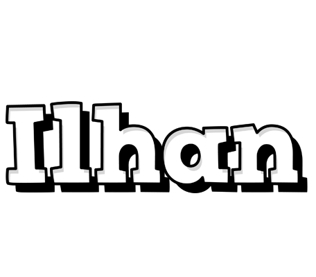 Ilhan snowing logo