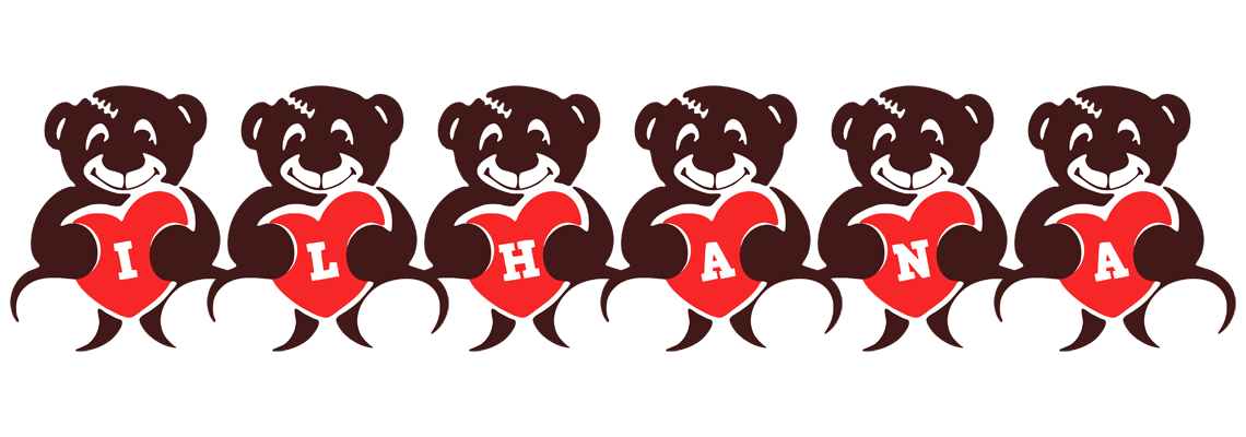 Ilhana bear logo