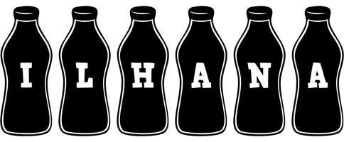 Ilhana bottle logo