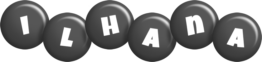 Ilhana candy-black logo