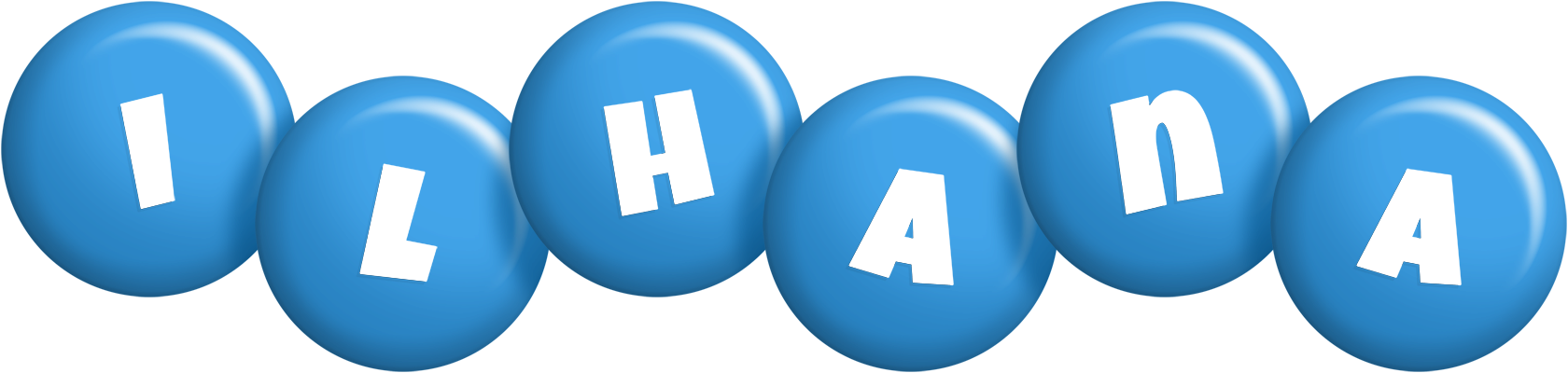 Ilhana candy-blue logo