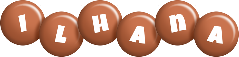 Ilhana candy-brown logo