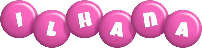 Ilhana candy-pink logo