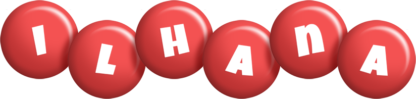 Ilhana candy-red logo