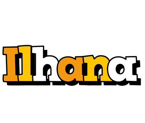 Ilhana cartoon logo