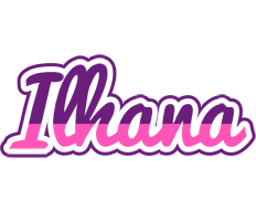 Ilhana cheerful logo