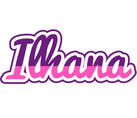Ilhana cheerful logo