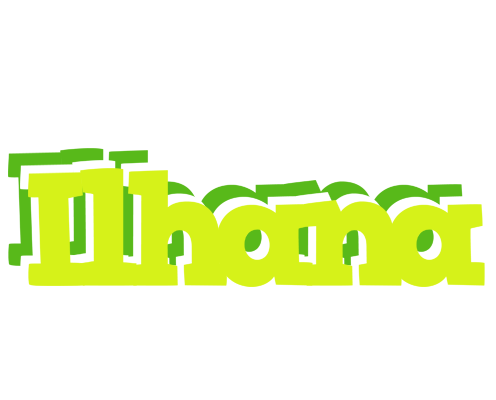 Ilhana citrus logo