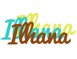 Ilhana cupcake logo
