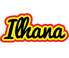 Ilhana flaming logo