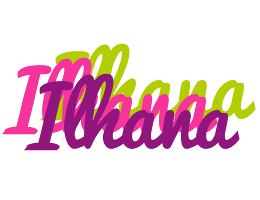 Ilhana flowers logo