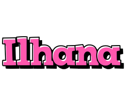 Ilhana girlish logo