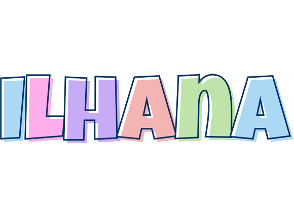 Ilhana pastel logo
