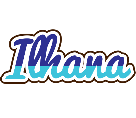 Ilhana raining logo