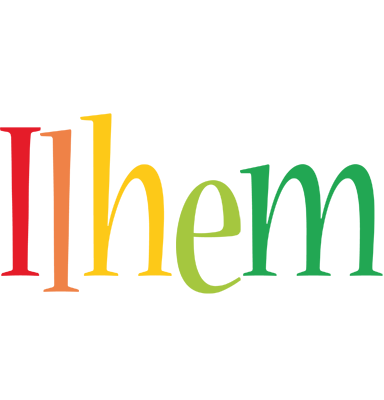 Ilhem birthday logo