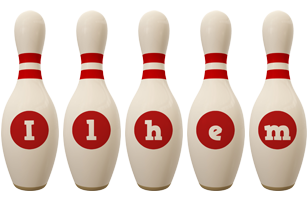 Ilhem bowling-pin logo