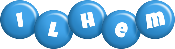 Ilhem candy-blue logo