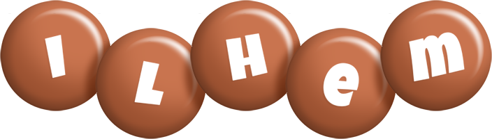 Ilhem candy-brown logo