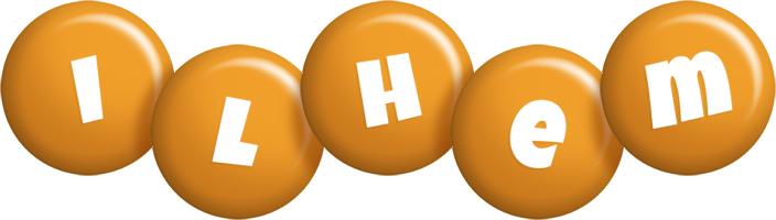 Ilhem candy-orange logo