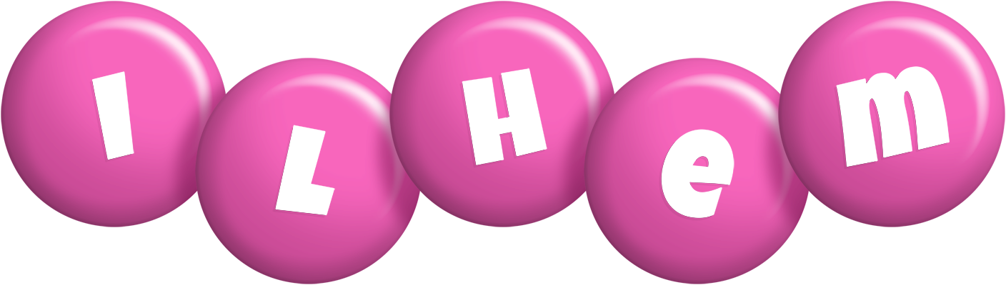 Ilhem candy-pink logo