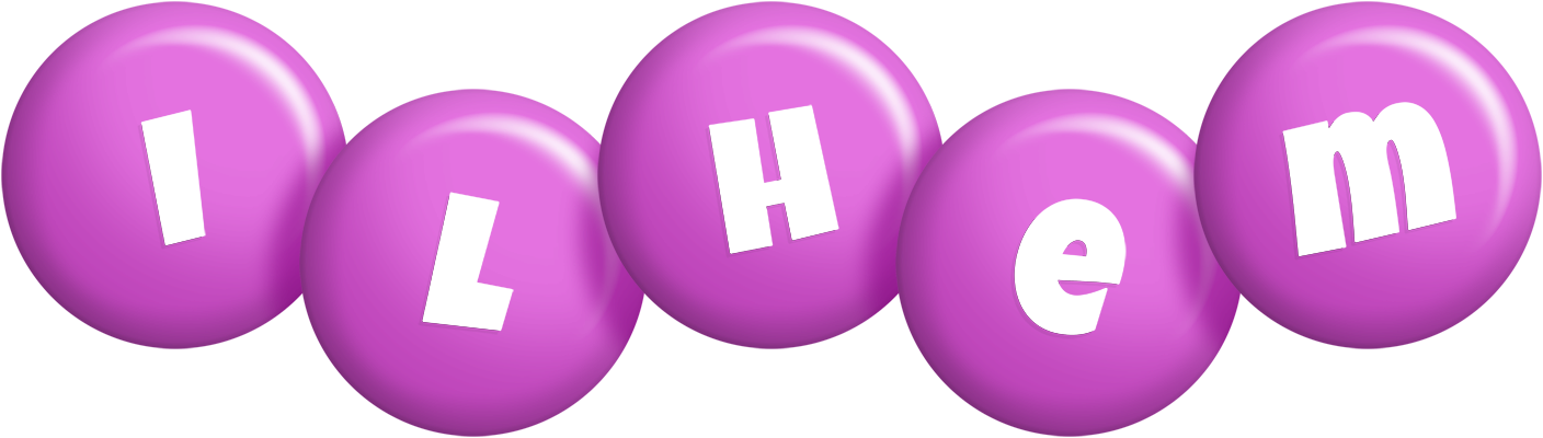 Ilhem candy-purple logo