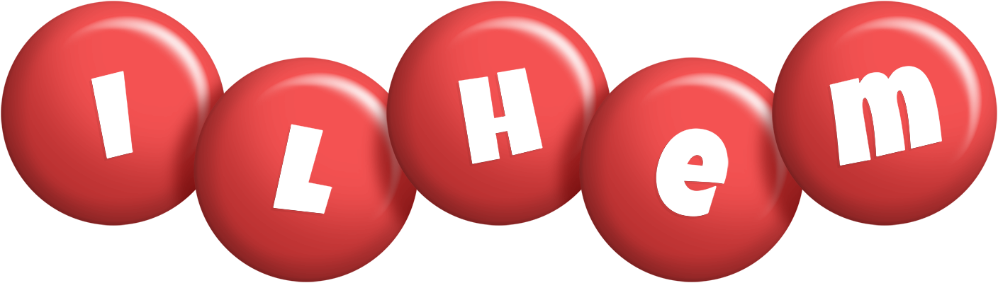 Ilhem candy-red logo