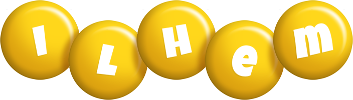Ilhem candy-yellow logo