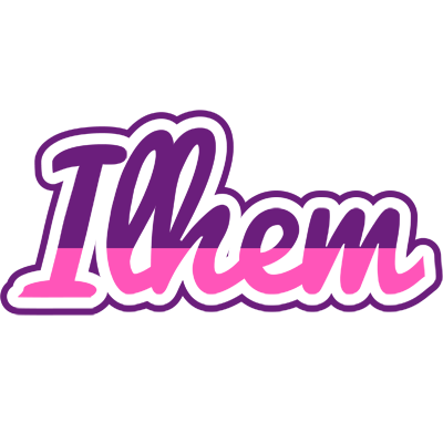 Ilhem cheerful logo
